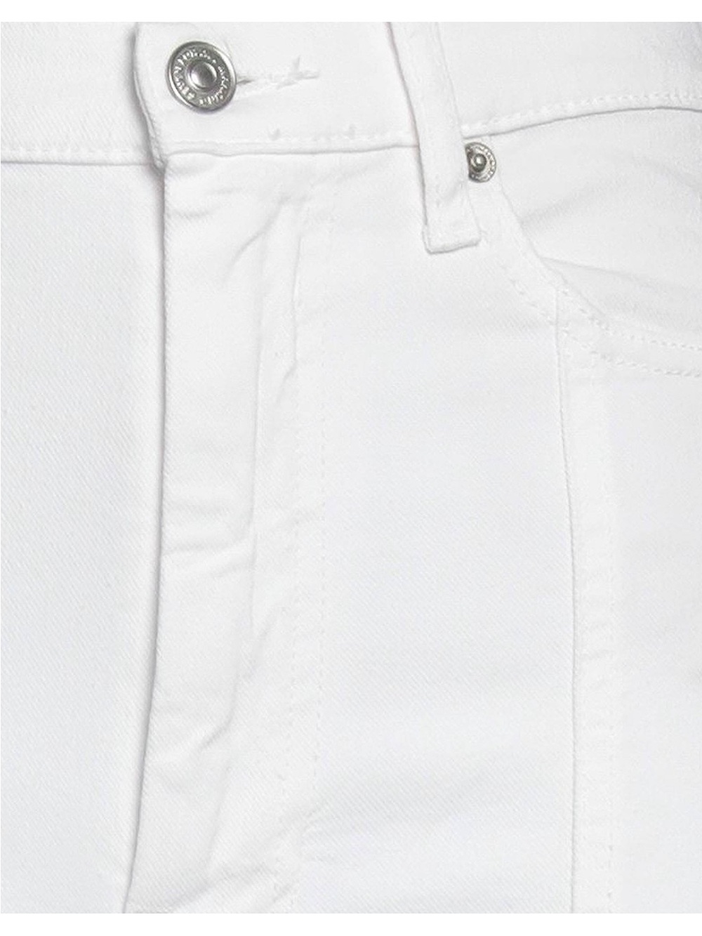 NWT 7 For All Mankind White High-Rise Flare Jeans Size 26 - Picture 4 of 5